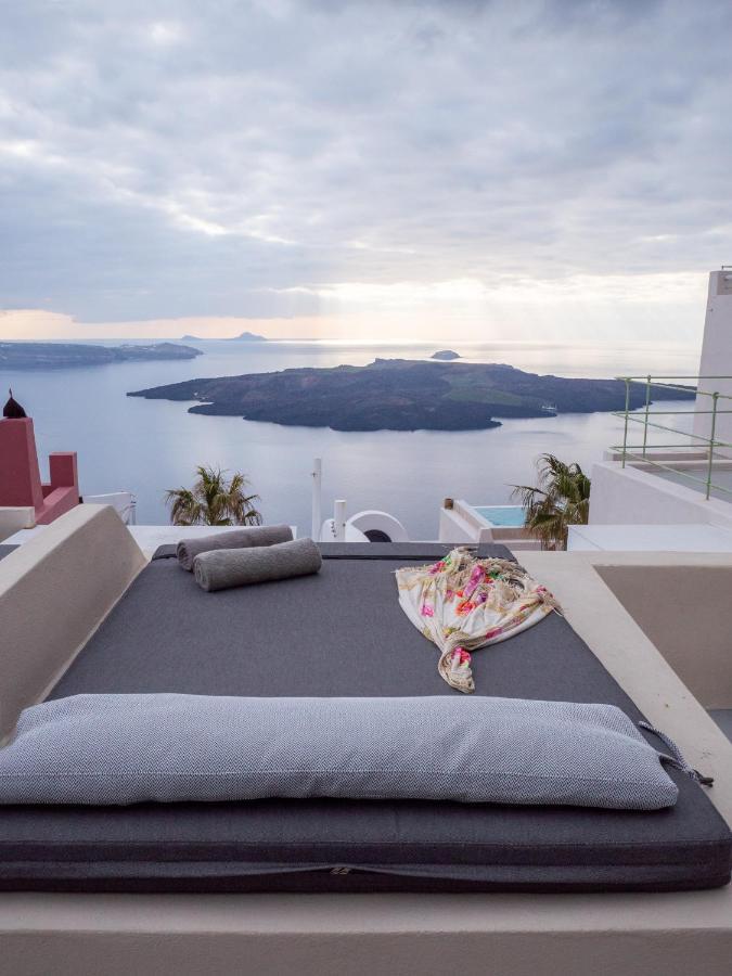 Aparthotel Caldera Cliff Illusion Fira  Esterno foto