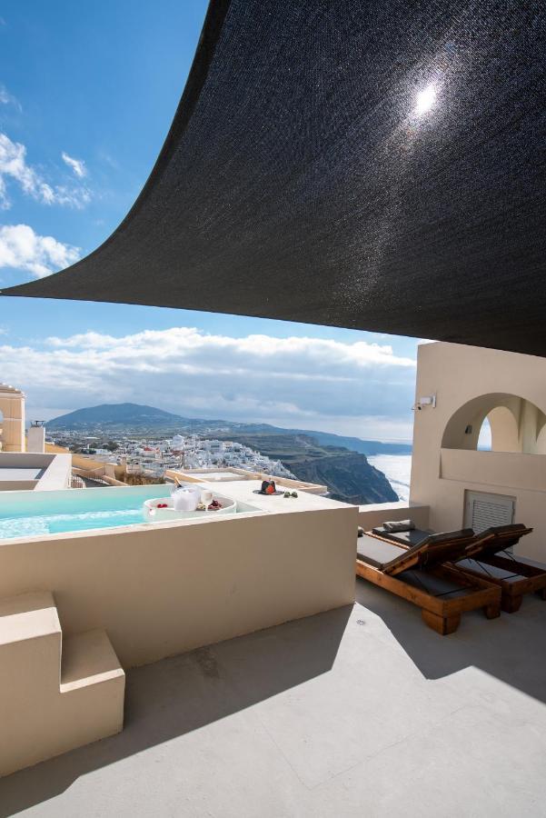 Aparthotel Caldera Cliff Illusion Fira  Esterno foto