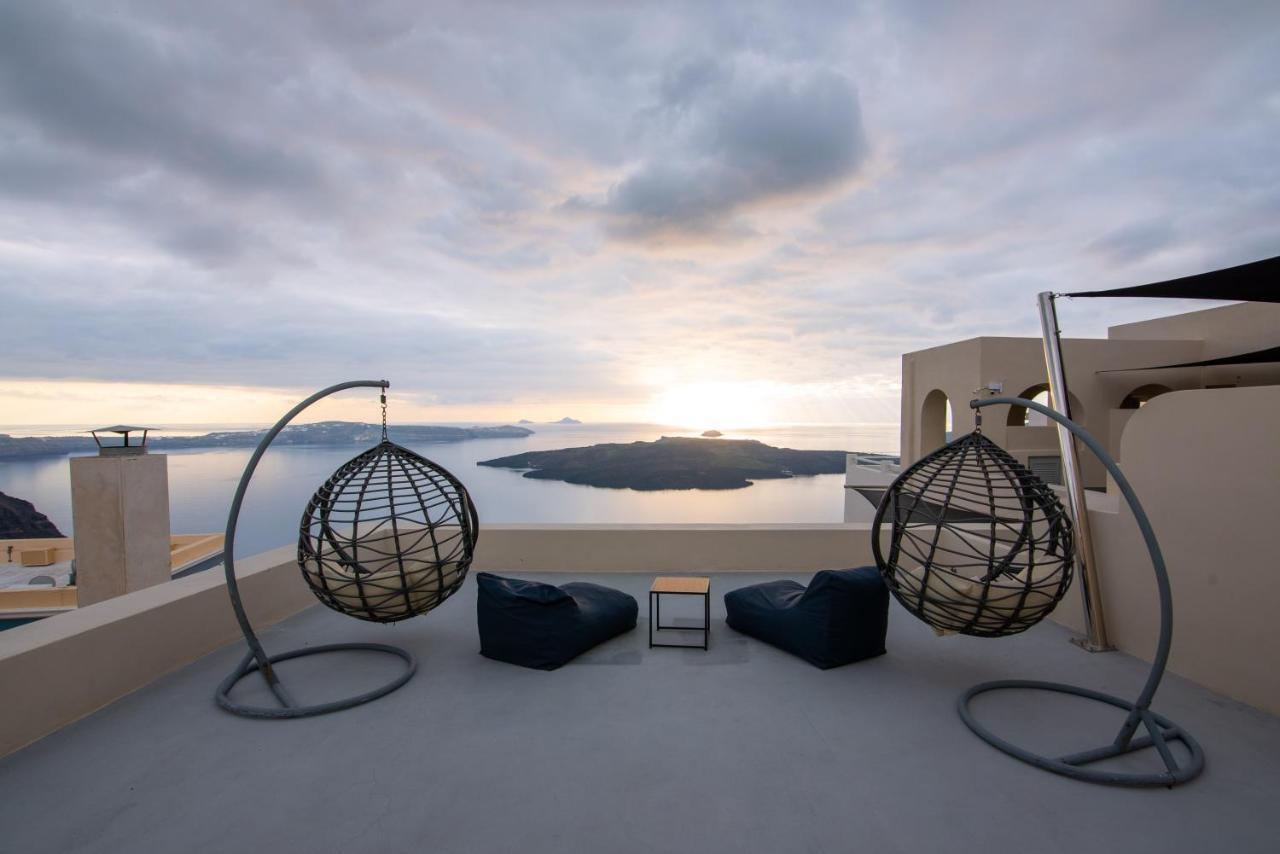 Aparthotel Caldera Cliff Illusion Fira  Esterno foto
