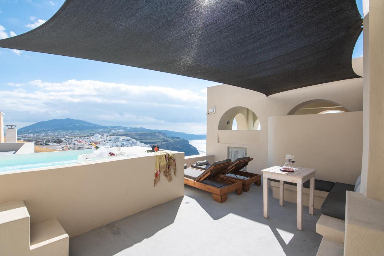 Aparthotel Caldera Cliff Illusion Fira  Esterno foto
