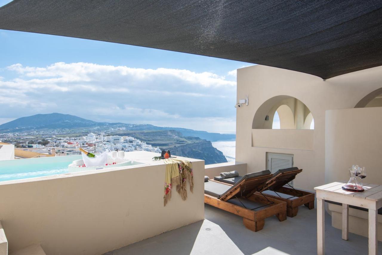 Aparthotel Caldera Cliff Illusion Fira  Esterno foto
