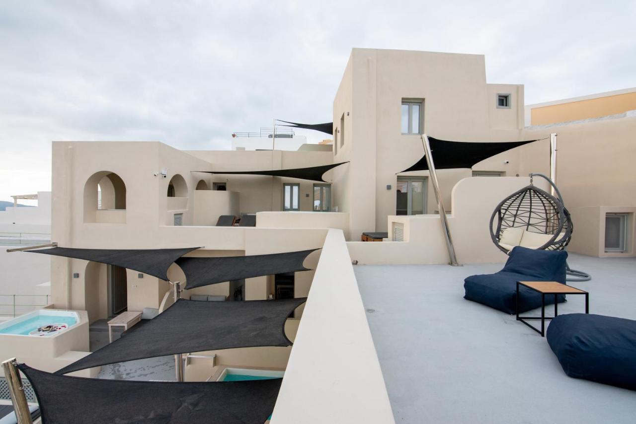 Aparthotel Caldera Cliff Illusion Fira  Esterno foto