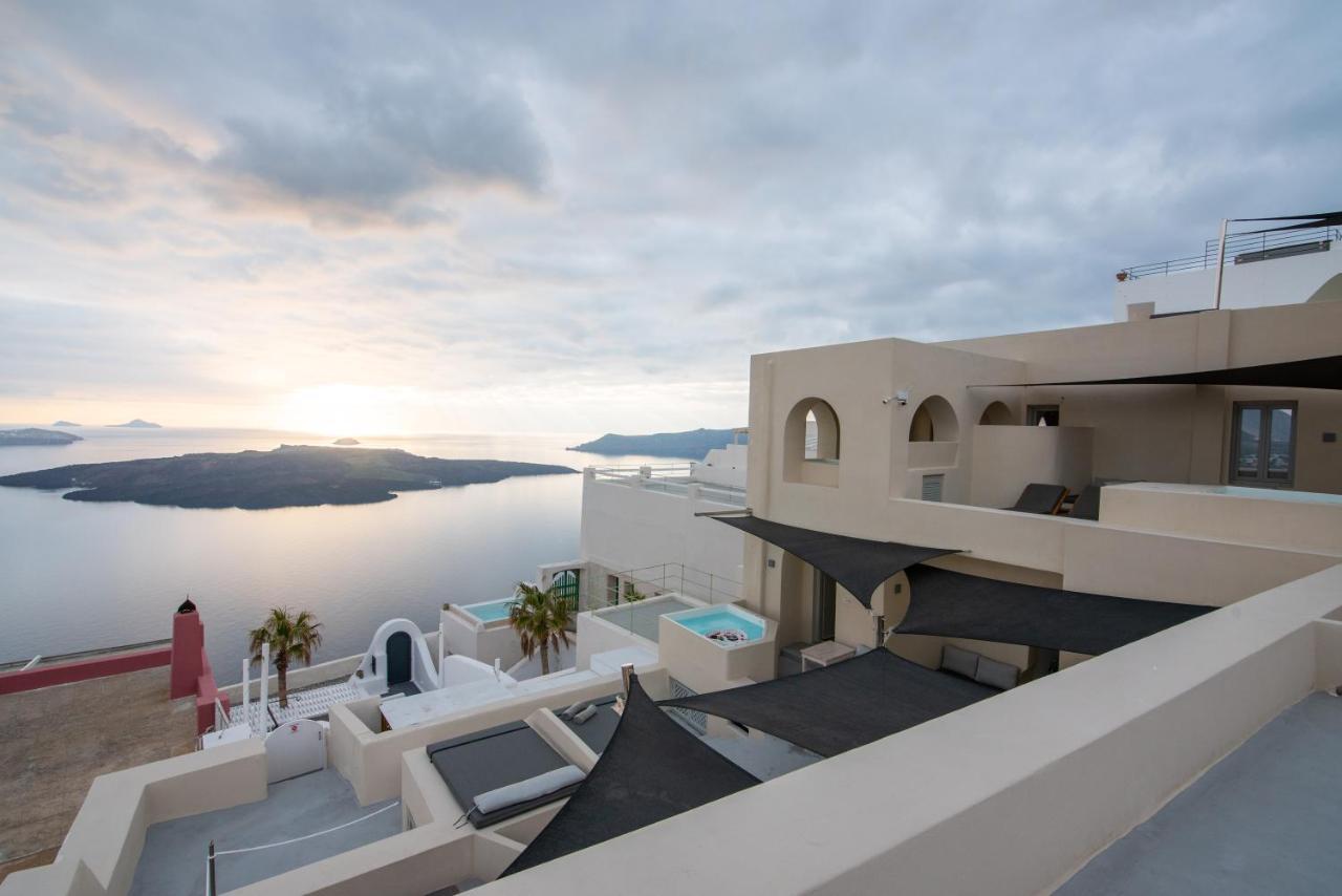 Aparthotel Caldera Cliff Illusion Fira  Esterno foto